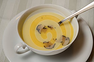 Fonduta Cheese Soup with Truffle photo
