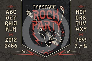 Font Rock Party.