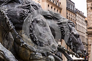 Fontaine Bartholdi, Place des Terreaux, Lyon