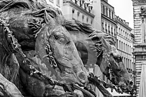 Fontaine Bartholdi, Place des Terreaux, Lyon photo