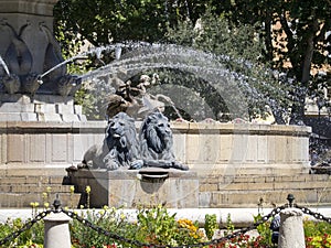 Fontaine de la Rotonde, Aix-en-Provence