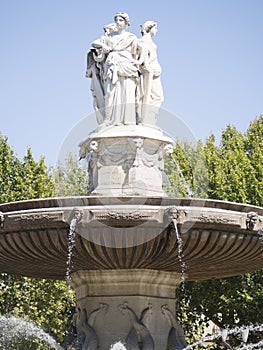 Fontaine de la Rotonde, Aix-en-Provence