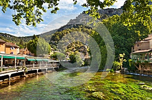 Fontaine de Vaucluse, France photo