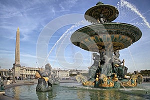 Fontaine des Mers, Paris photo