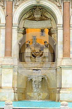 Fontana Acqua Paola detail Rome