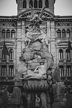 Fontana dei Quattro Continenti, Trieste, Italy