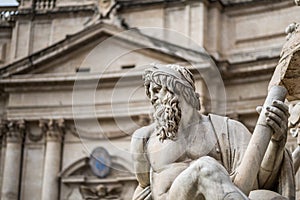 Fontana dei Quattro Fiumi - Fountain of the Four Rivers, Rome