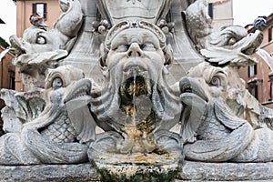 Fontana dei Quattro Fiumi on Piazza Navona in Rome