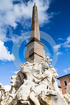 Fontana dei Quattro Fiumi, Rome
