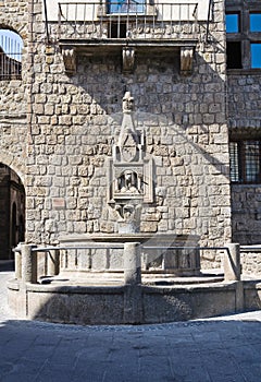 Fontana del Fuso. Vitorchiano. Lazio. Italy.