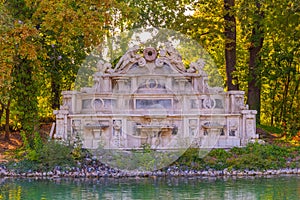 Fontana del Trianon at Parco Ducale in Parma, Italy