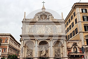 The Fontana dell'Acqua Felice in Rome