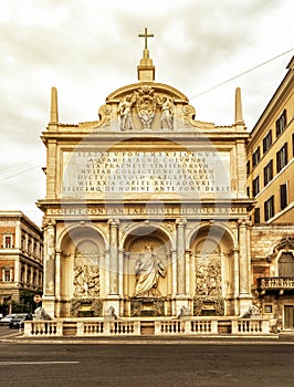 The Fontana dell'Acqua Felice in Rome photo