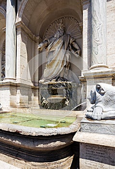 Fontana dell'Acqua Felice. Rome. Italy.