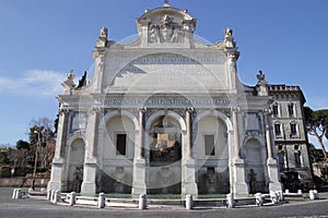 The Fontana dell'Acqua Paola in Rome