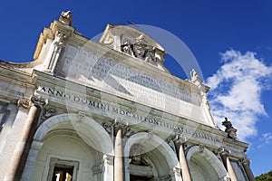 Fontana dell`Acqua Paola in Rome