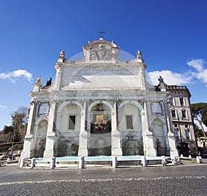 Fontana dell`Acqua Paola in Rome