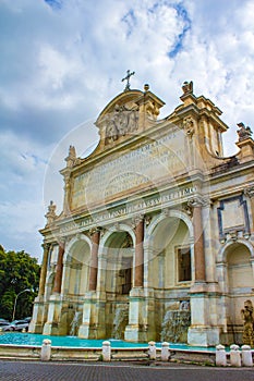 Fontana dell`Acqua Paola Rome Italy