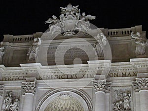 Fontana di Trevi.