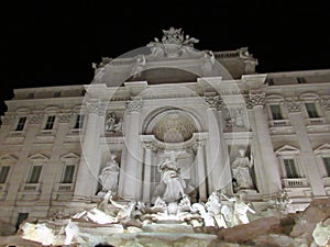 Fontana di Trevi.