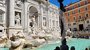 Fontana di Trevi, Roma, Italy