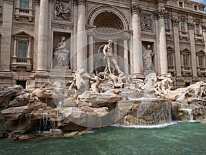 The Fontana di Trevi in Rome