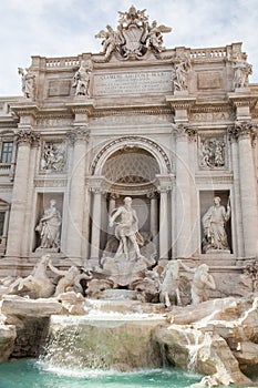 Fontana di Trevi, Rome, Italy.