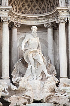 Fontana di Trevi, Rome, Italy.