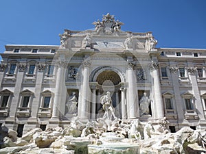 Italy, Rome. Fontana di trevi