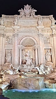 Fontana di Trevi in Rome Itay