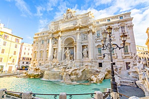 Fontana di Trevi Trevi Fountain. Rome - Italy.