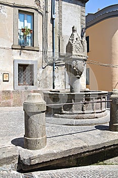 Fontana vecchia. Soriano nel Cimino. Lazio. Italy. photo