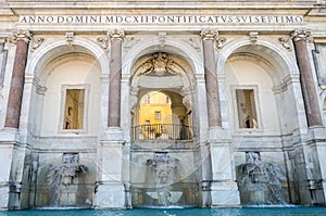 Fontanone dell'Acqua Paola Rome Italy