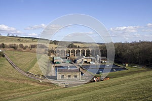 Fontburn Reservoir and water treatment works