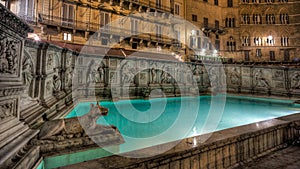 Fonte Gaia, Siena, Italy - HDR