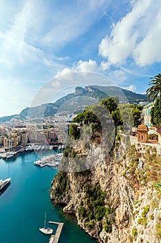 Fontvieille, new district of Monaco