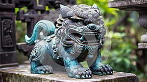 foo dog or Chinese guard. Generative AI