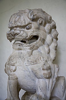 Foo Dog Temple Sculpture photo