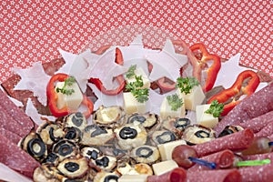 Food - appetizer plate