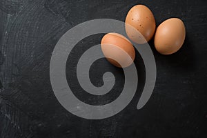 Food Background Eggs