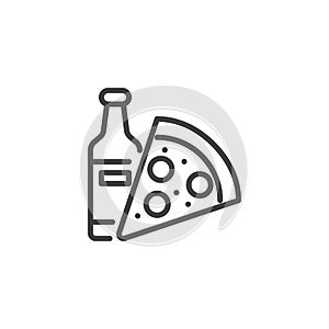 Food and Beverages line icon