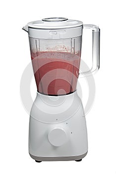 Food blender isolated in white background