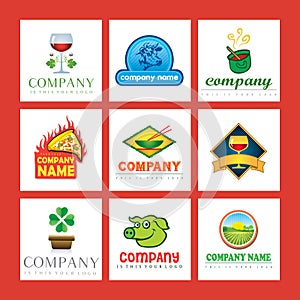 Food company logos