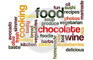 Food and Cooking Wordcloud