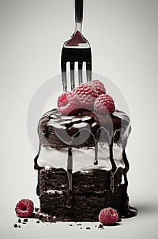 Food delicious pastry sweet dessert cake tasty birthday background berry chocolate