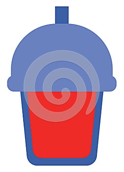 Food delivery juice, icon