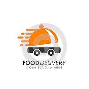 food delivery logo design