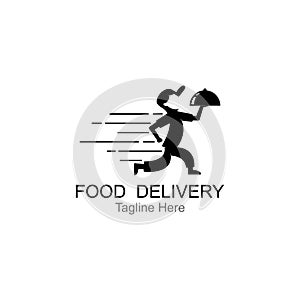 Food Delivery Logo Template Design
