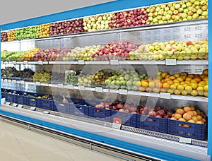 Food Department in Supermarket