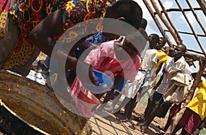 Food distribution, Uganda